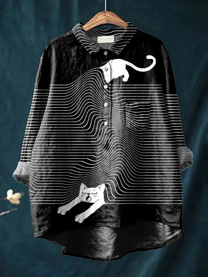 CORA™ - Cat Art Shirt