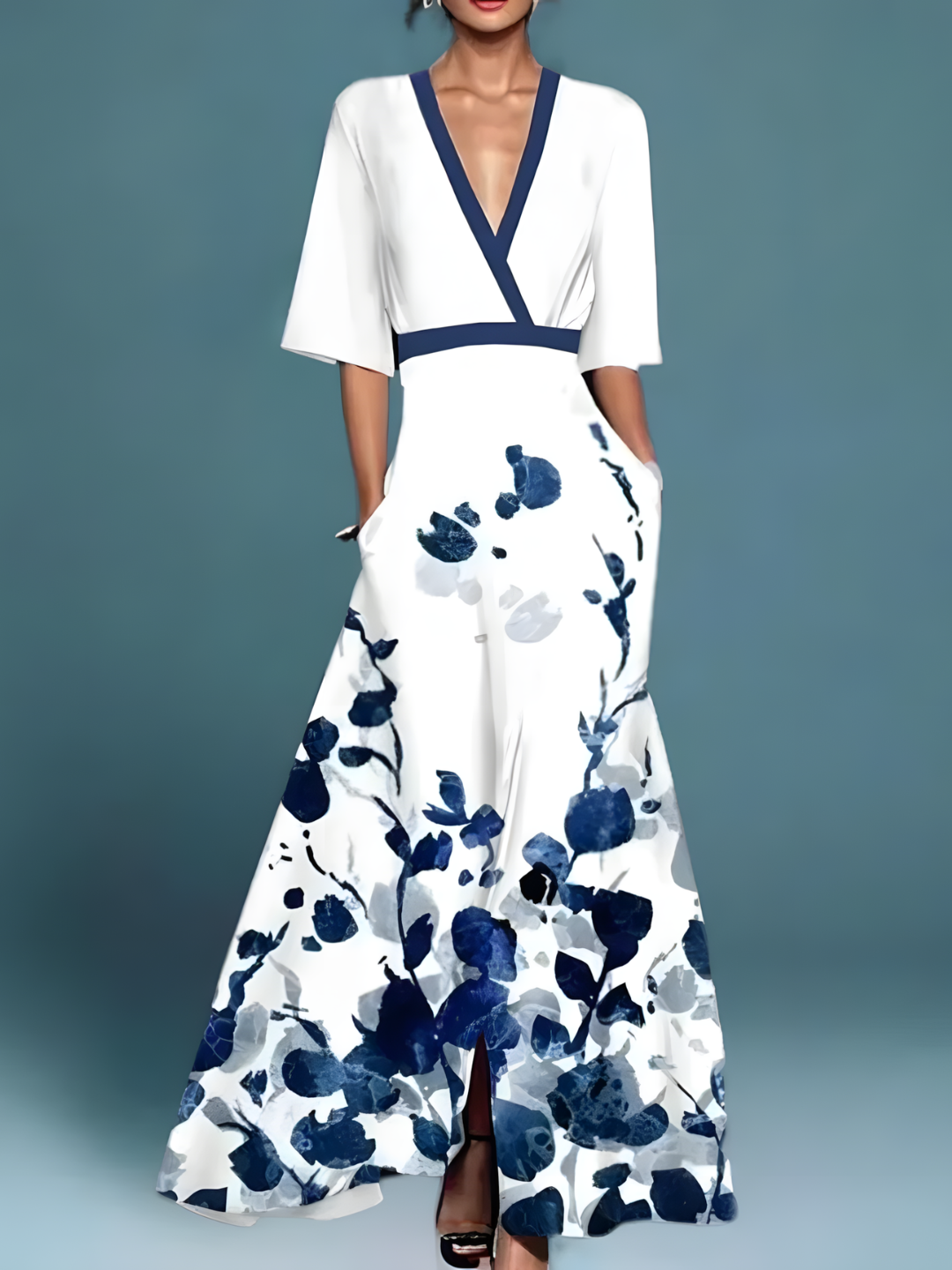 Helena™ | ELEGANT FLORAL DRESS